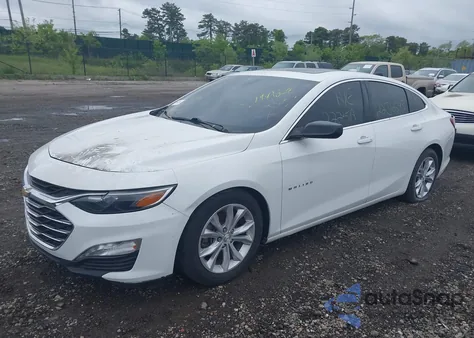 2019 Chevrolet Malibu Lt из США, поврежденный, VIN 1G1ZD5ST7KF108396